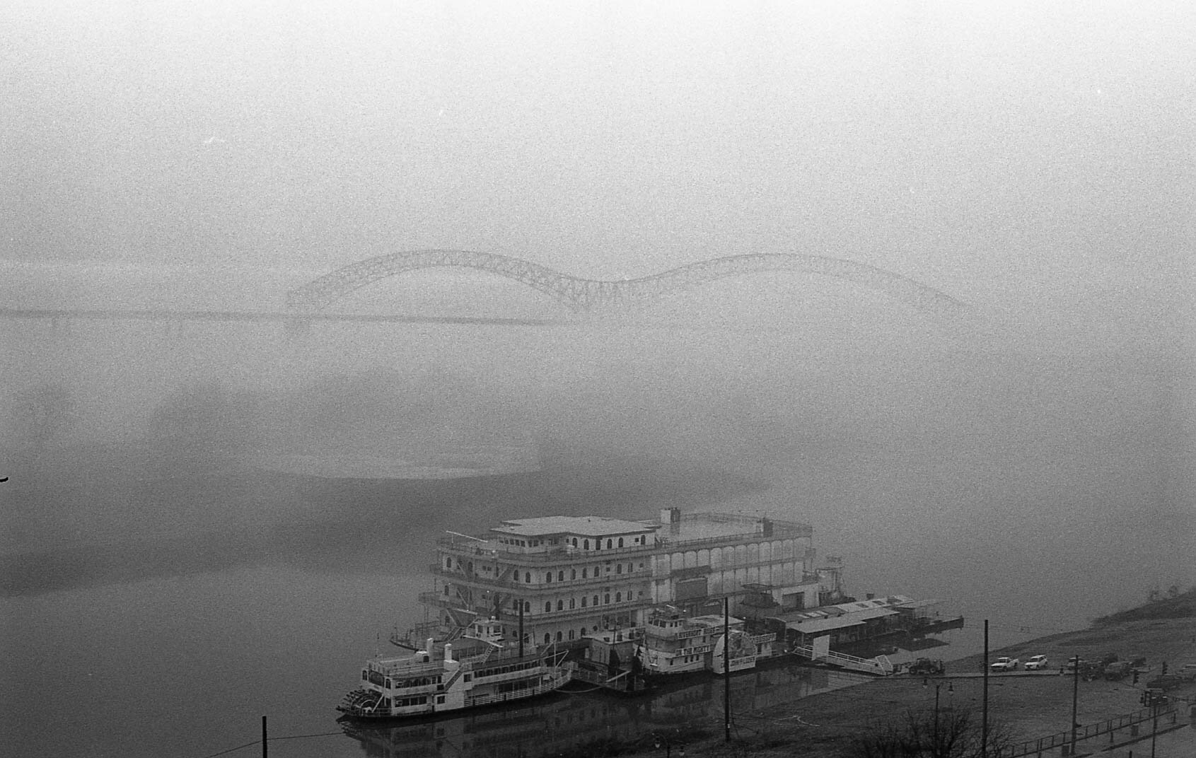 Fog, Memphis, Arkansas, Bridge