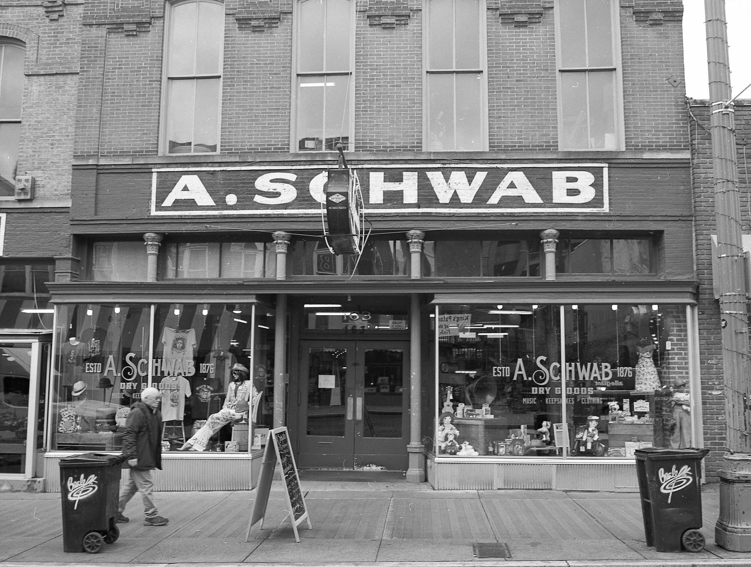 A. Schwab's on Beale St. - Zenza Bronica