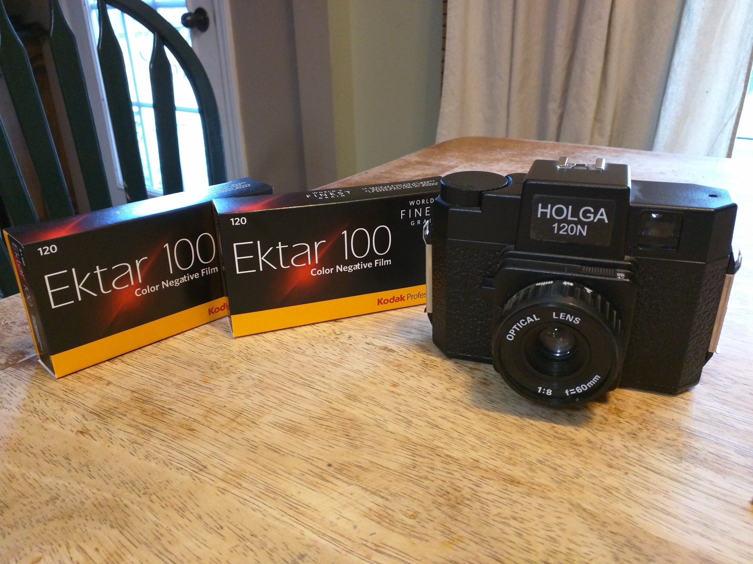 Holga 120 with Kodak Ektar 100, my favorite color film.
