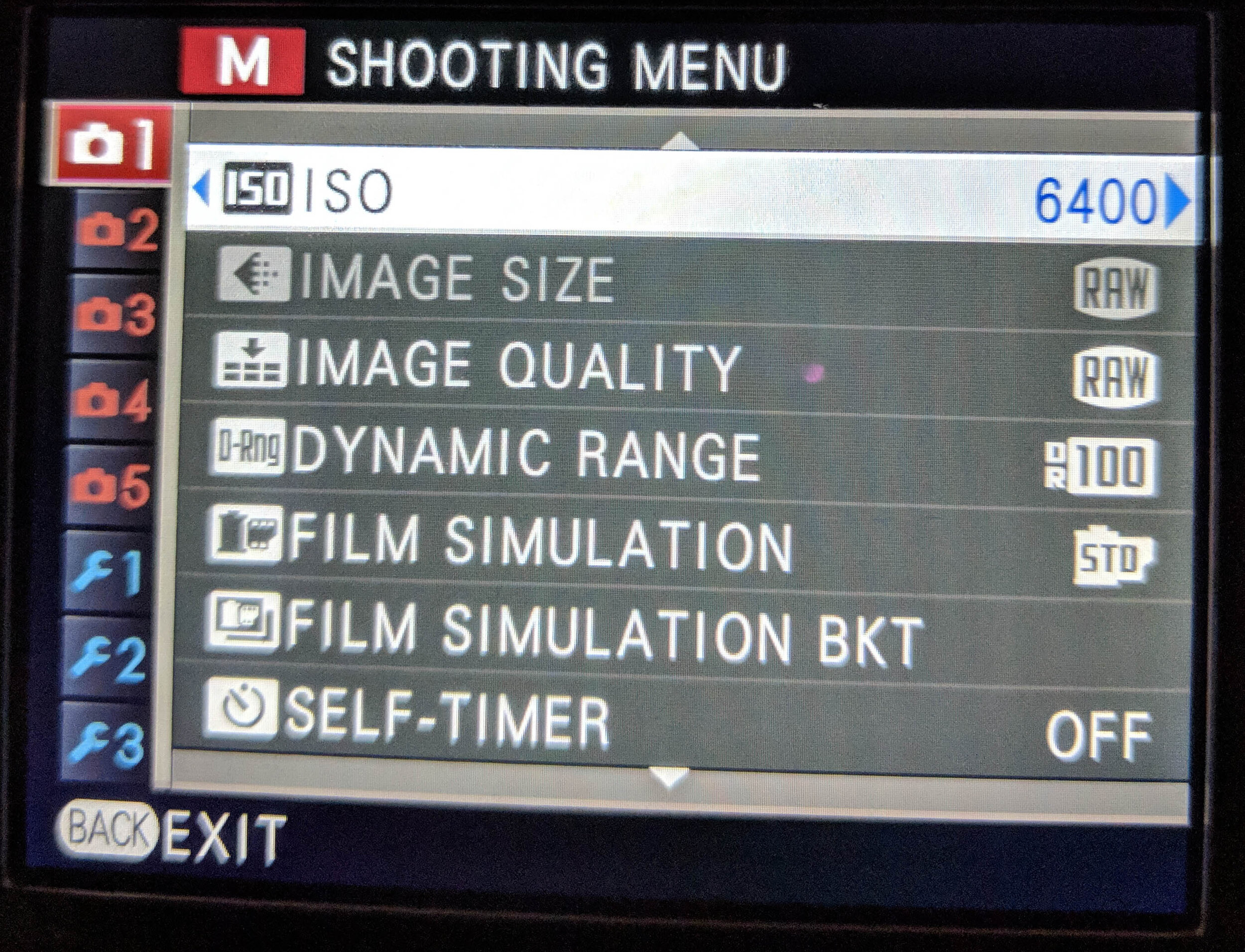 FrankenHolga Settings