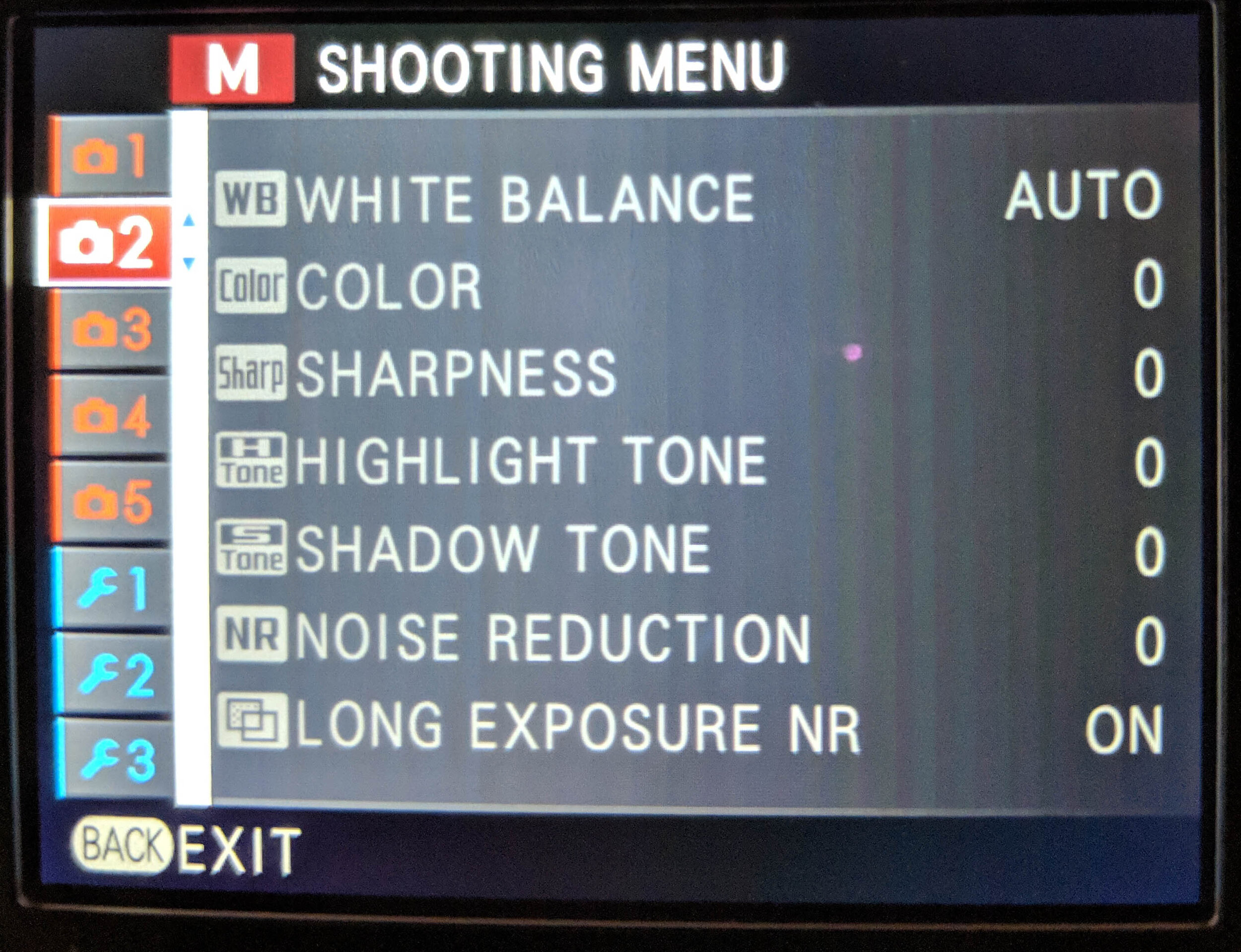 FrankenHolga Settings